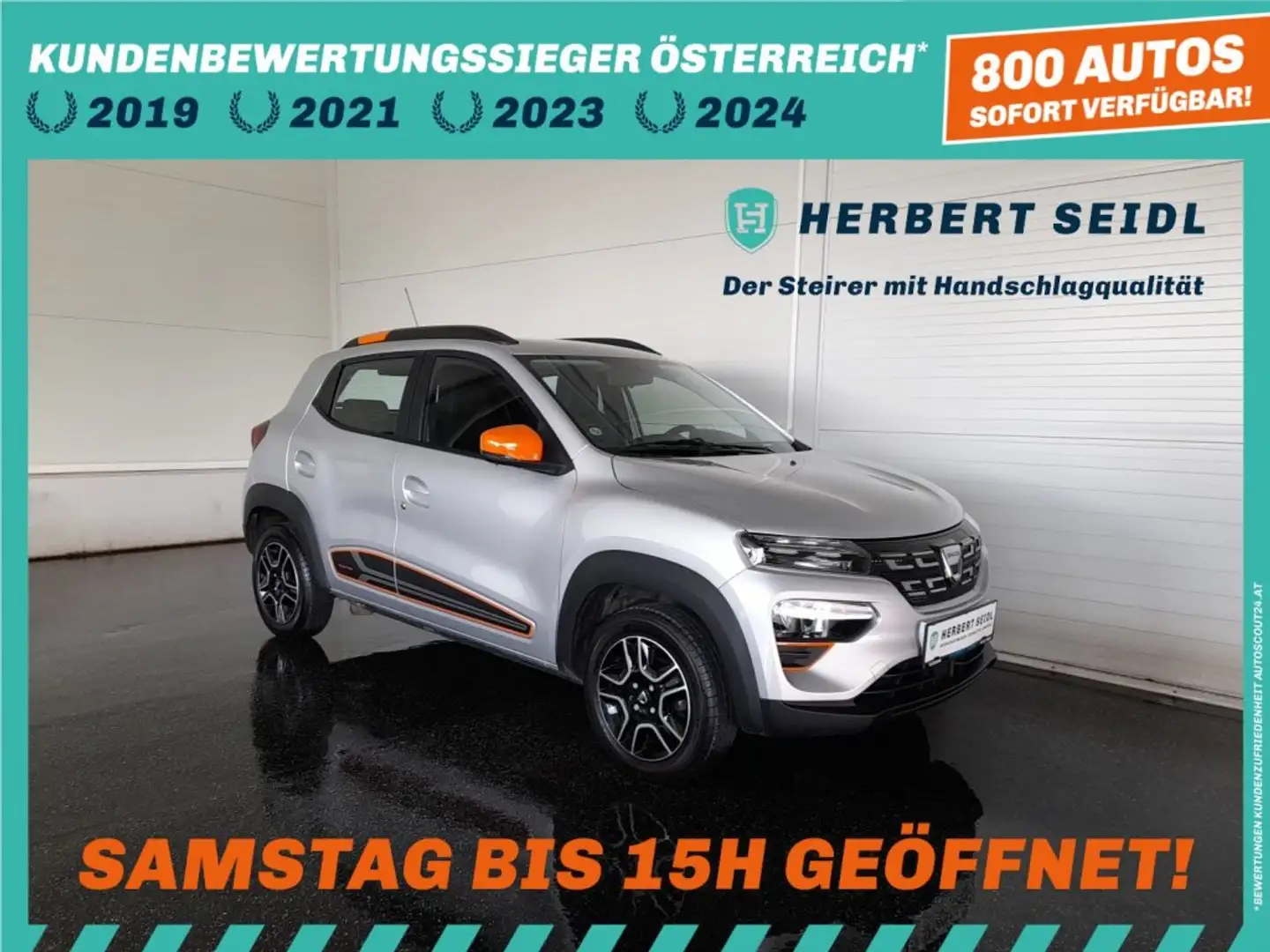 Dacia Spring Spring *LED / NAVI / KAMERA / TEMPOMAT / SPRACHSTEUERUNG / ALU* Grau - 1