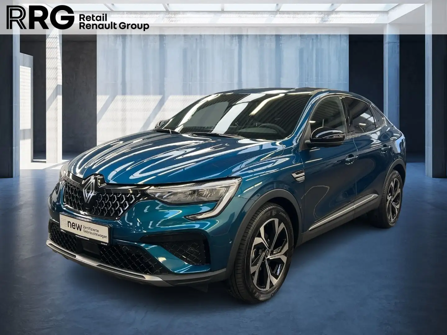 Renault Arkana TECHNO TCe 140 MILD-HYBRID KAMERA PDC Bleu - 1