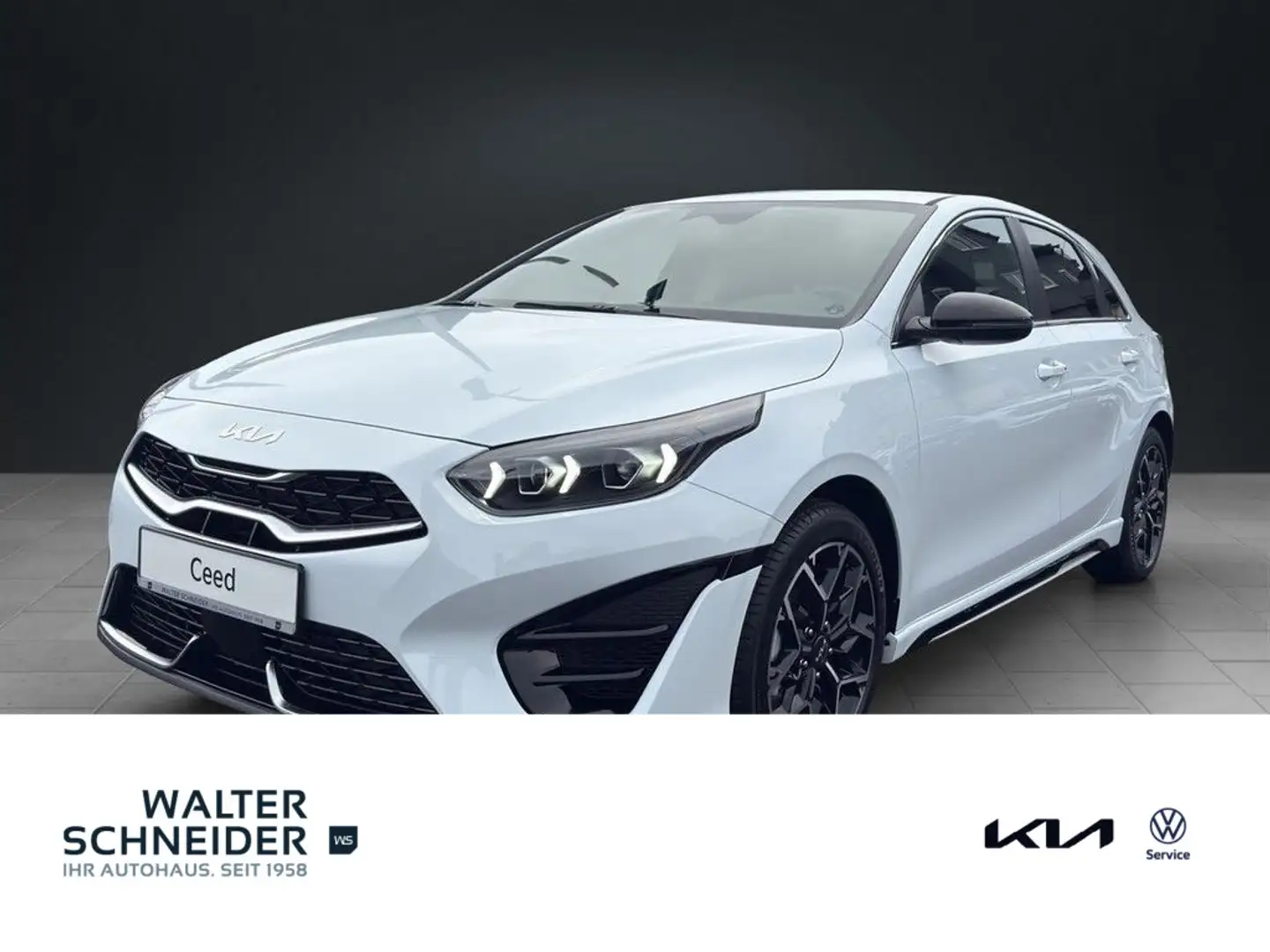 Kia Ceed / cee'd CEED 1.5T 140 DCT GT-Line Weiß - 1