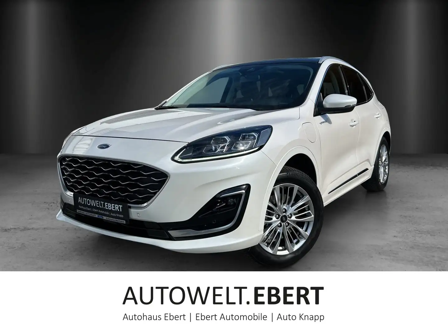 Ford Kuga 2.5  PHEV Vignale Aut./LED/AHK/PANO/NAVI/ Weiß - 1