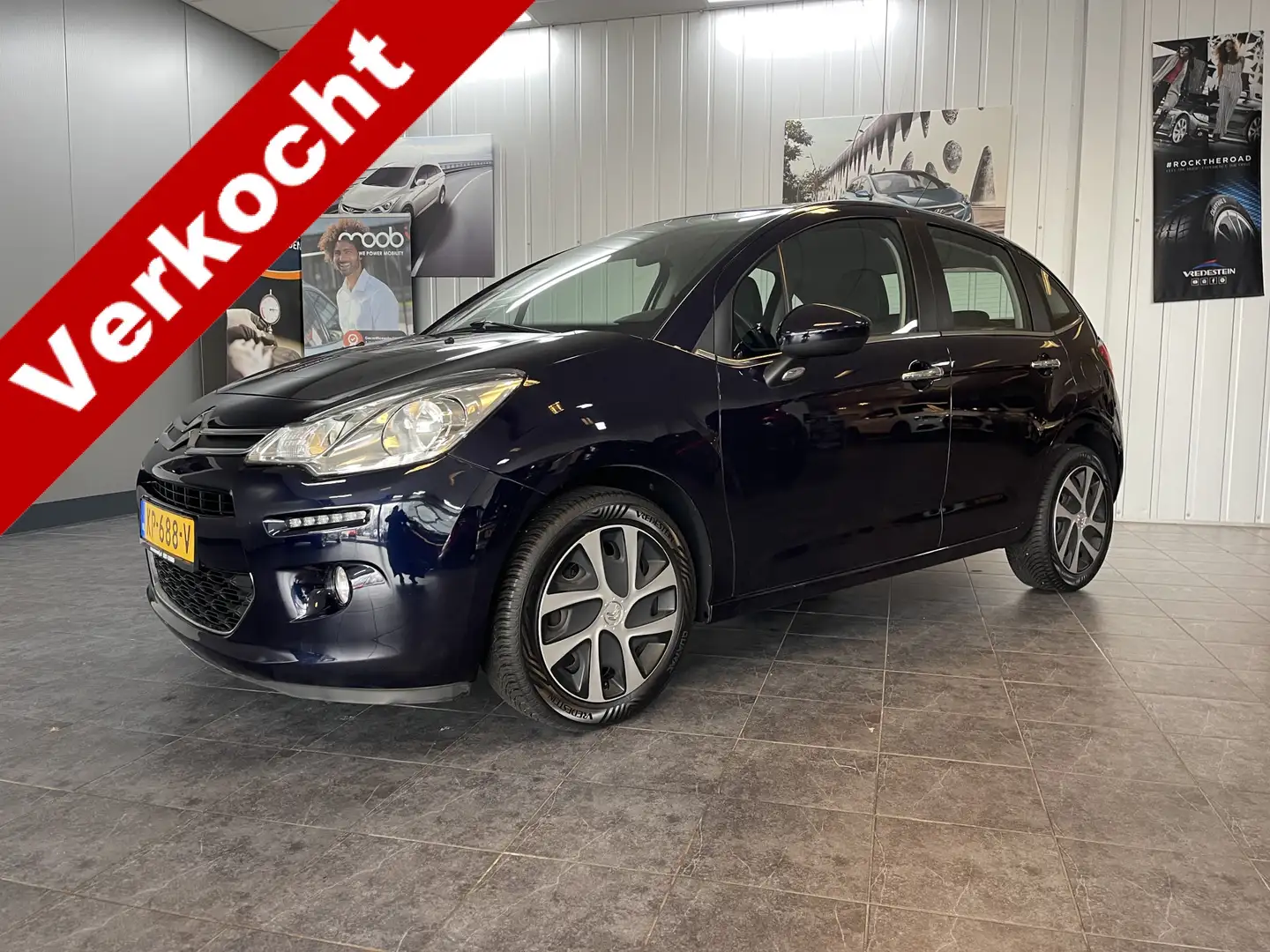 Citroen C3 1.2 PureTech Selection Climate control, Navigatie, Bleu - 1