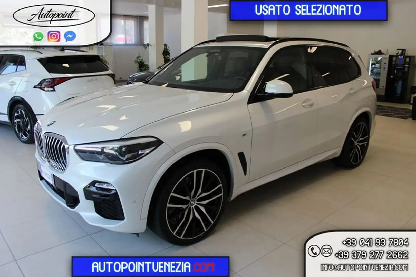 BMW X5 xDrive30d Msport Blanc - 1