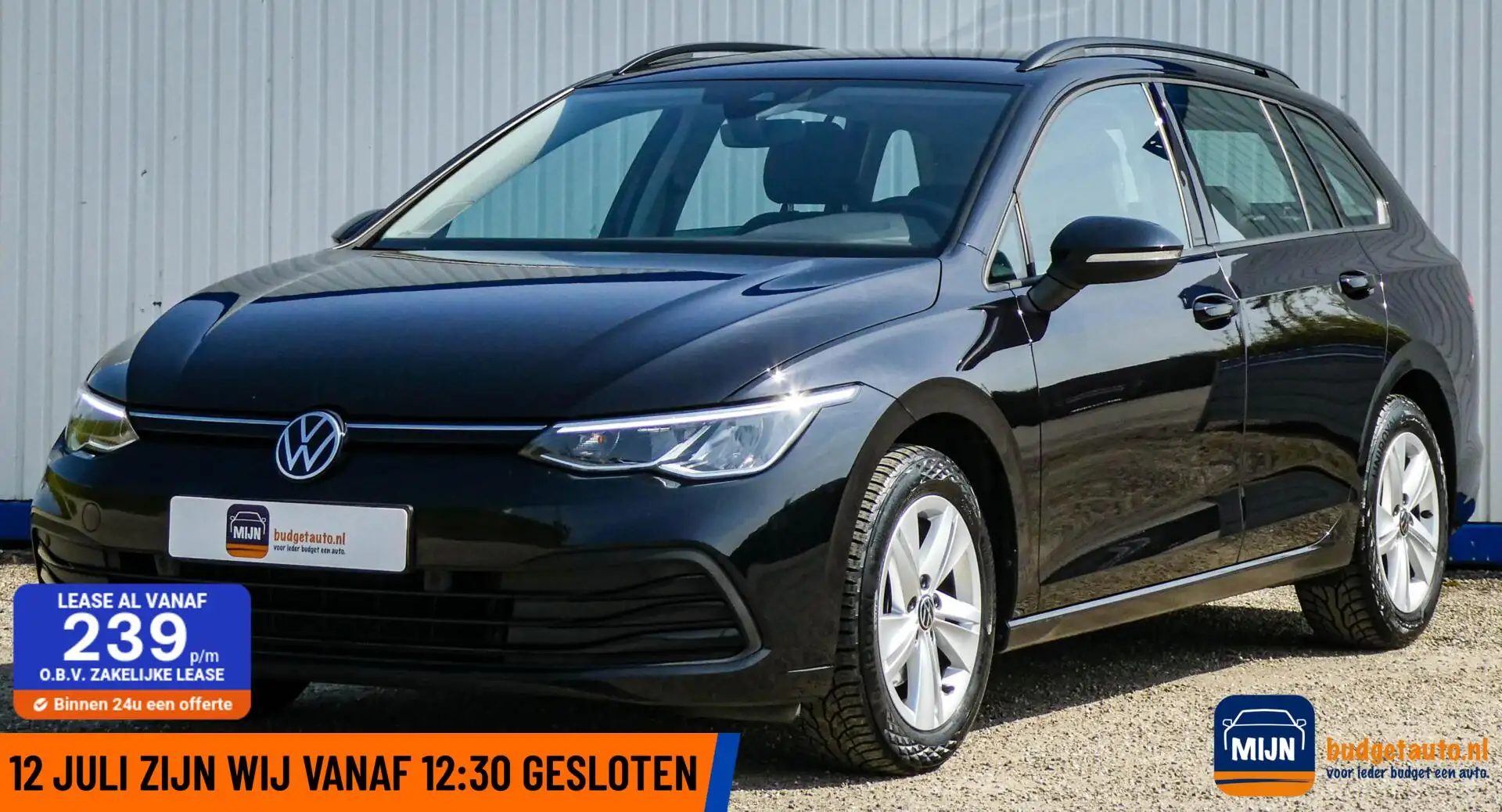 Volkswagen Golf Variant 1.0 TSI Life - Led - AppleCar Play Zwart - 1