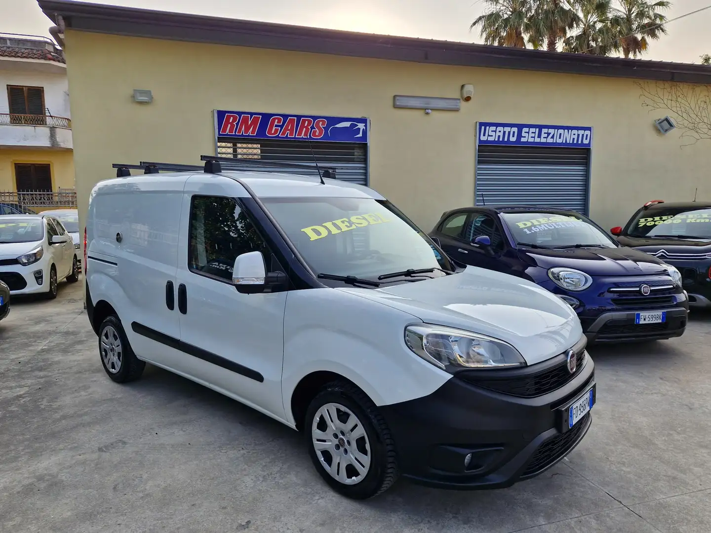 Fiat Doblo Doblo 1.3 MULTIJET 90 CV 3 POSTI Bianco - 2