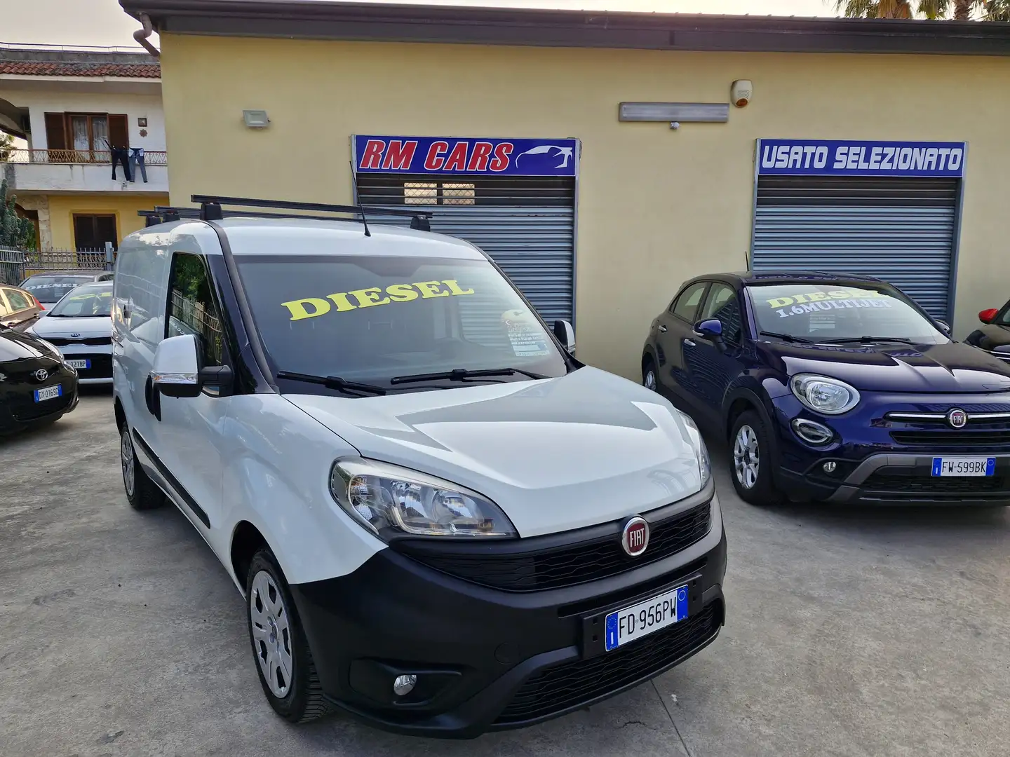 Fiat Doblo Doblo 1.3 MULTIJET 90 CV 3 POSTI Bianco - 1