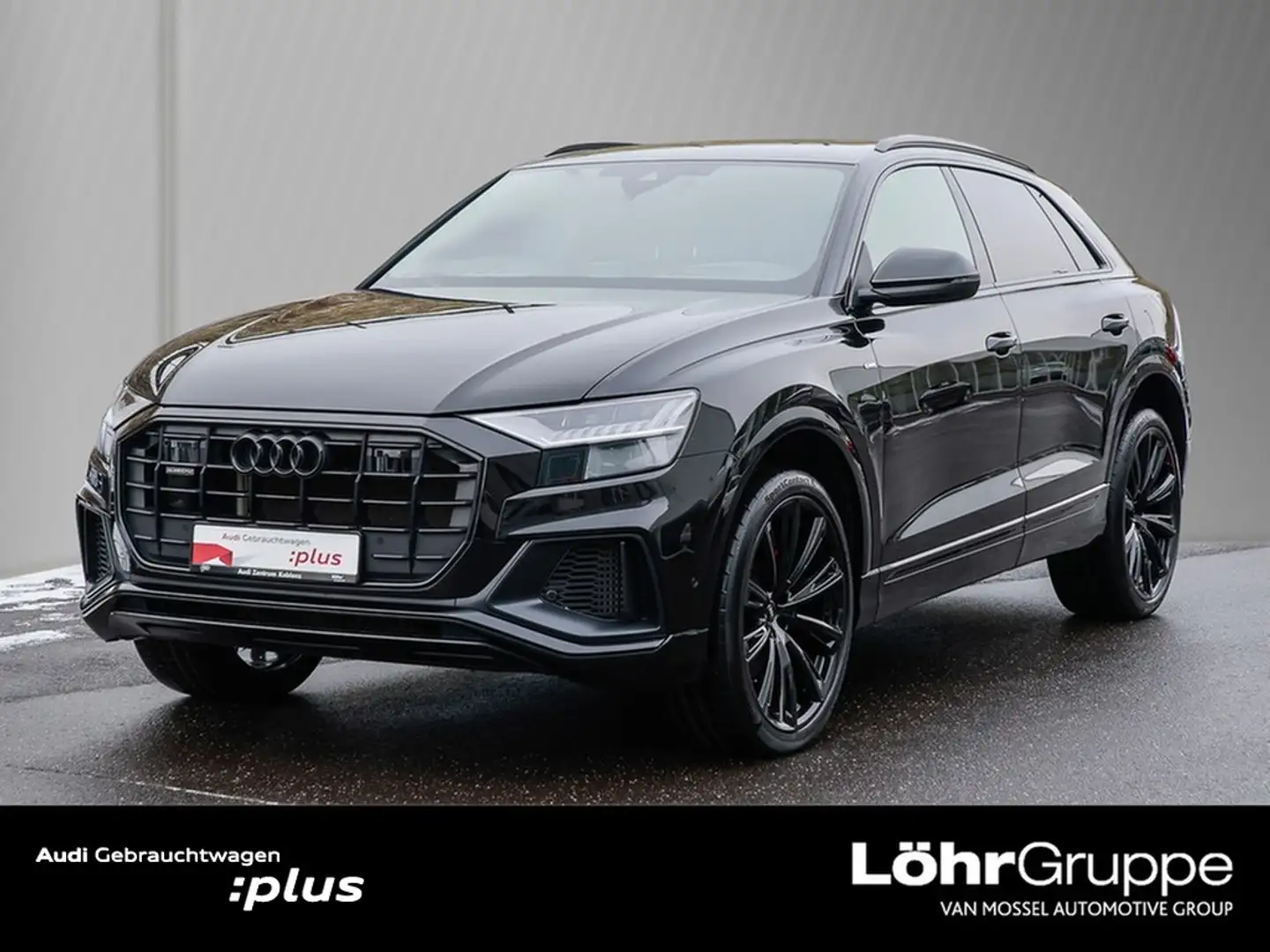 Audi Q8 55 TFSI S line ACC Matrix B&O Head-up Kamera Schwarz - 1