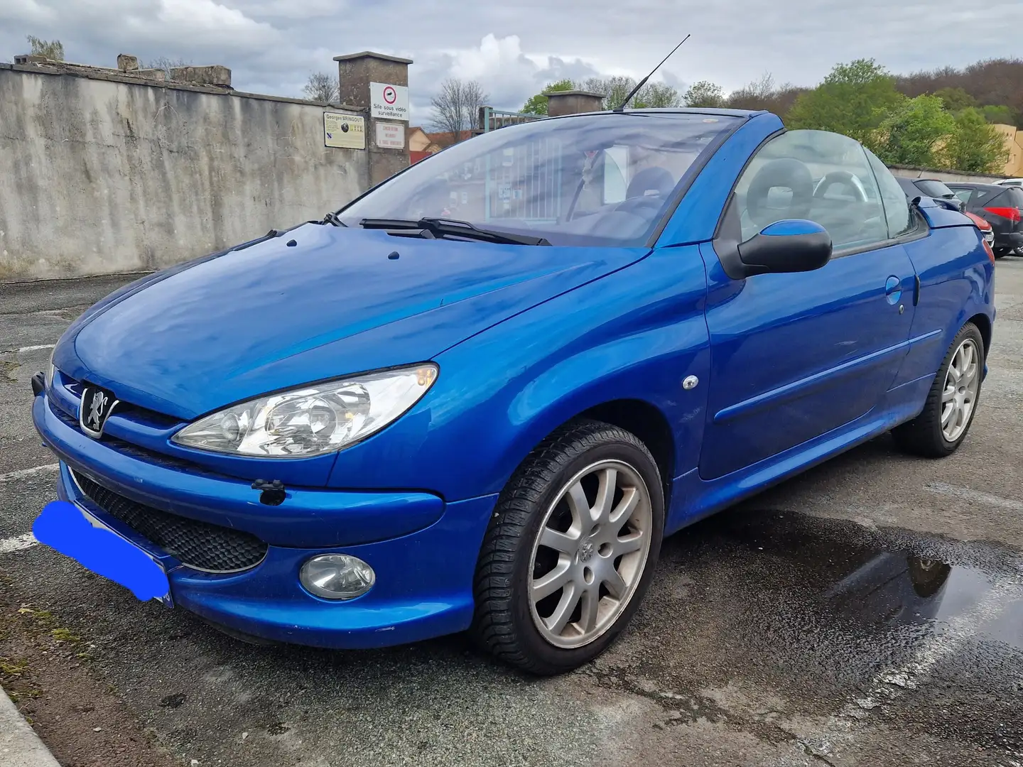Peugeot 206 206 CC 1.6 HDi 16v FAP Sport Blu/Azzurro - 2