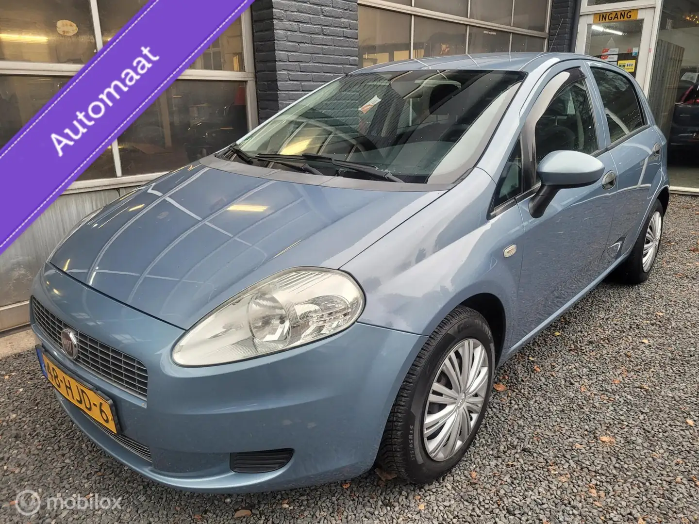 Fiat Grande Punto 1.4 Active | AUTOMAAT | AIRCO | ALLSEASON Blauw - 1