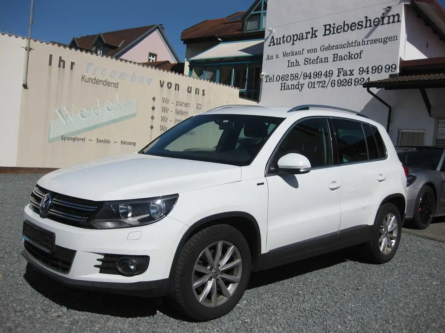 Volkswagen Tiguan 1.4 TSI DSG BM  Club & Lounge Weiß - 1