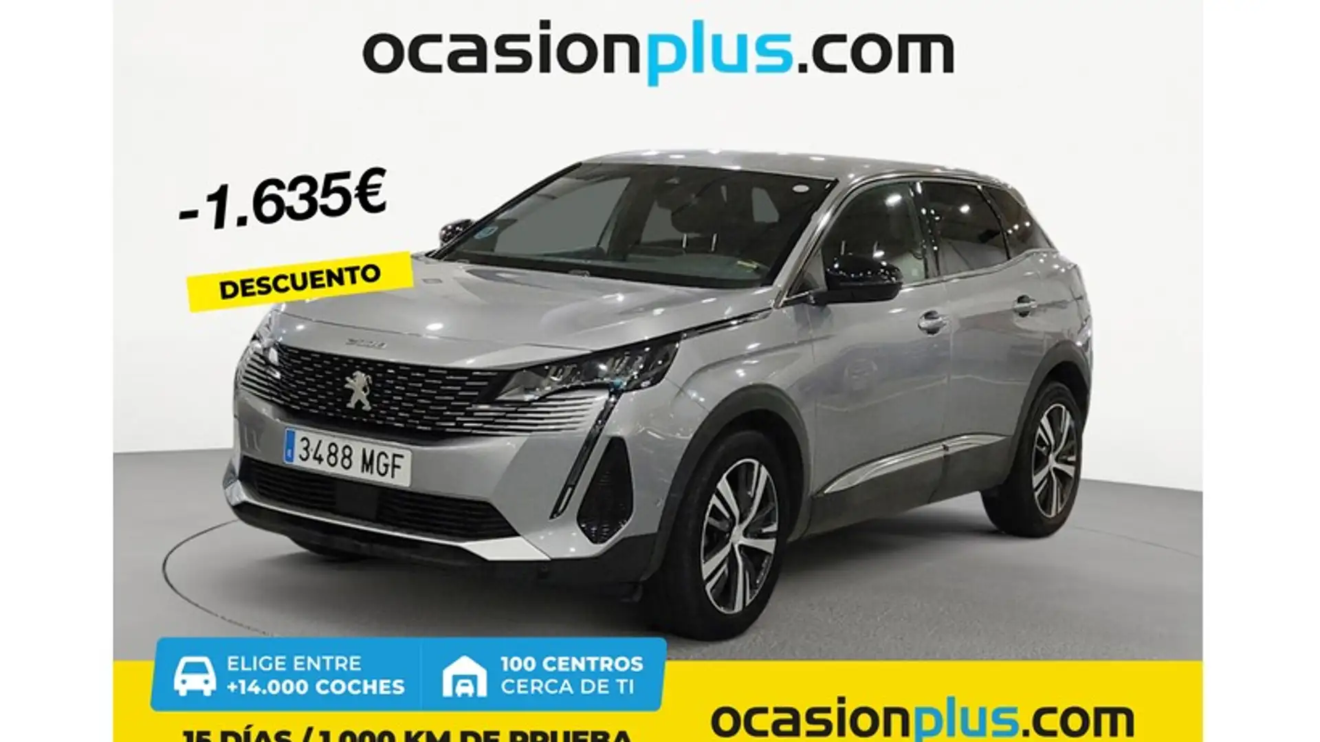 Peugeot 3008 1.2 PureTech S&S Allure 130 Gris - 1