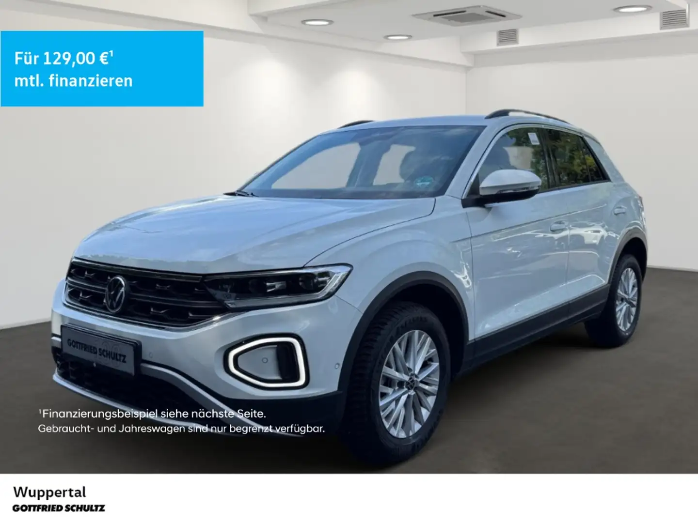 Volkswagen T-Roc 1.0 TSI Life NAVI LED SHZ PDC LM Weiß - 1