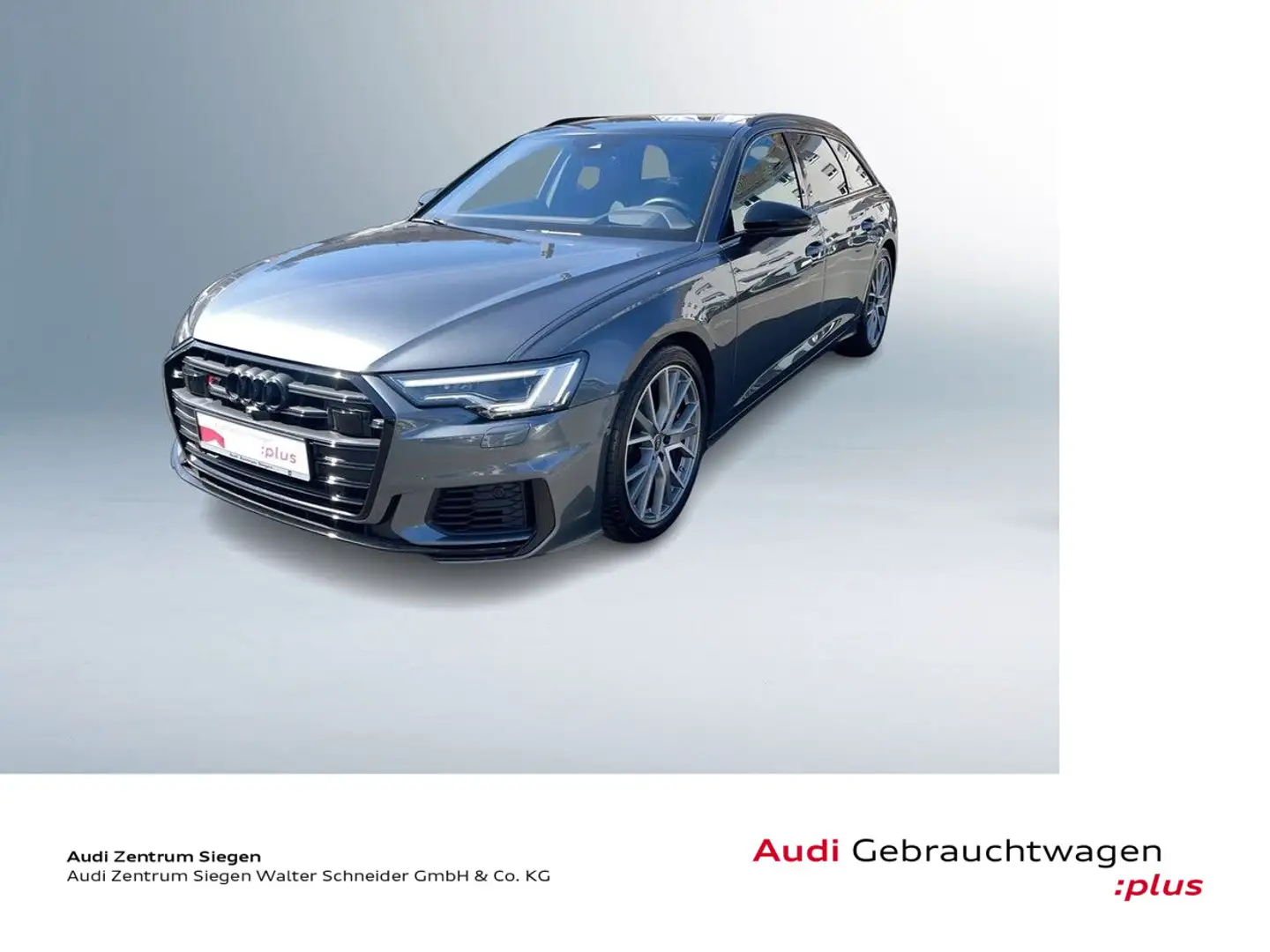 Audi S6 3.0 TDI quattro Pano Matrix LED AHK B&O Gris - 1