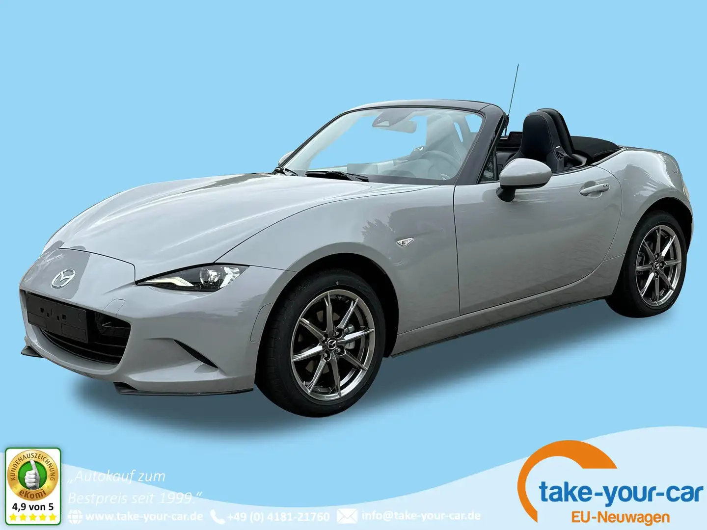 Mazda MX-5 Prime-Line NAVI+PDC+VOLL-LED+16" ALU 1.5L SKYAC... - 1