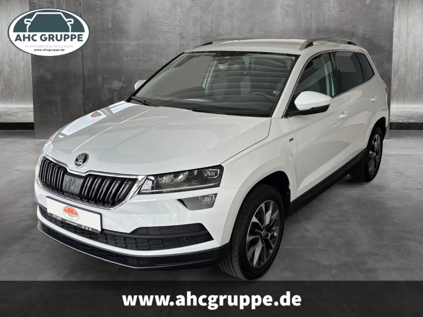 Skoda Karoq Drive 125 1,0l TSI 85 kW, Navi Kamera Voll-LED uvm Weiß - 1