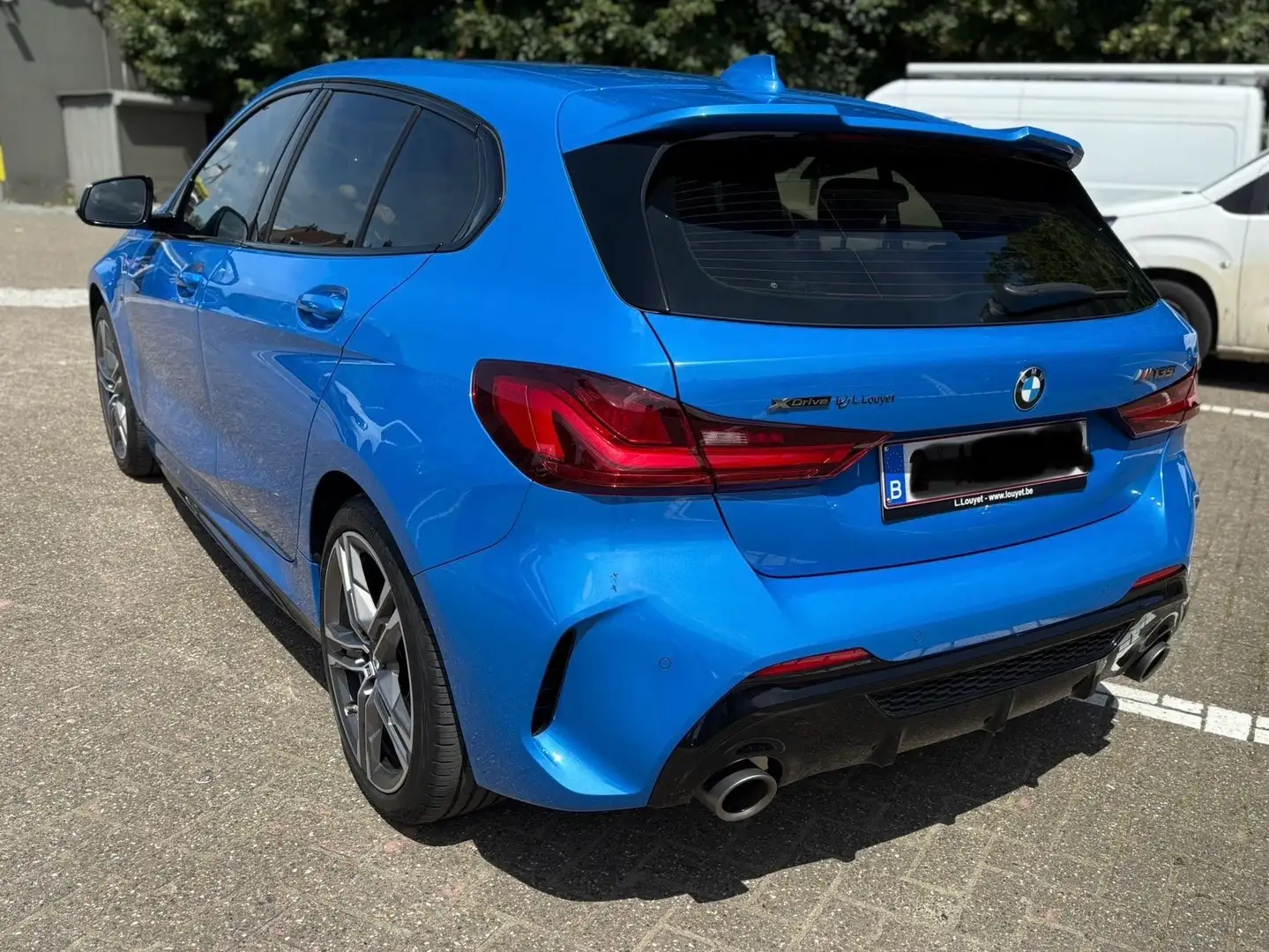 BMW 135 M135i X drive Bleu - 2