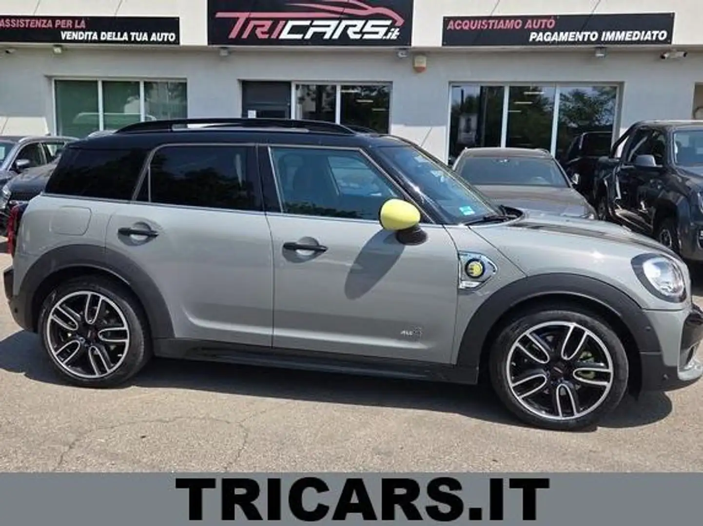 MINI Cooper SE Countryman 1.5 Hype all4 auto NEOPATENTATI PERMUTE TETTO Gri - 1