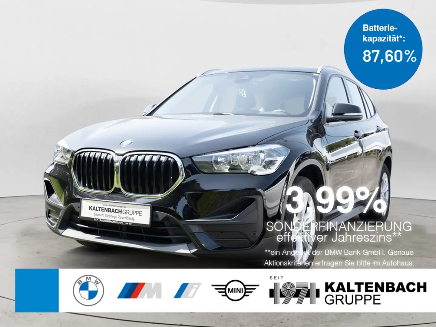 BMW X1 xDrive 25e FACEL. NAVI KAMERA SHZ PDC Schwarz - 1