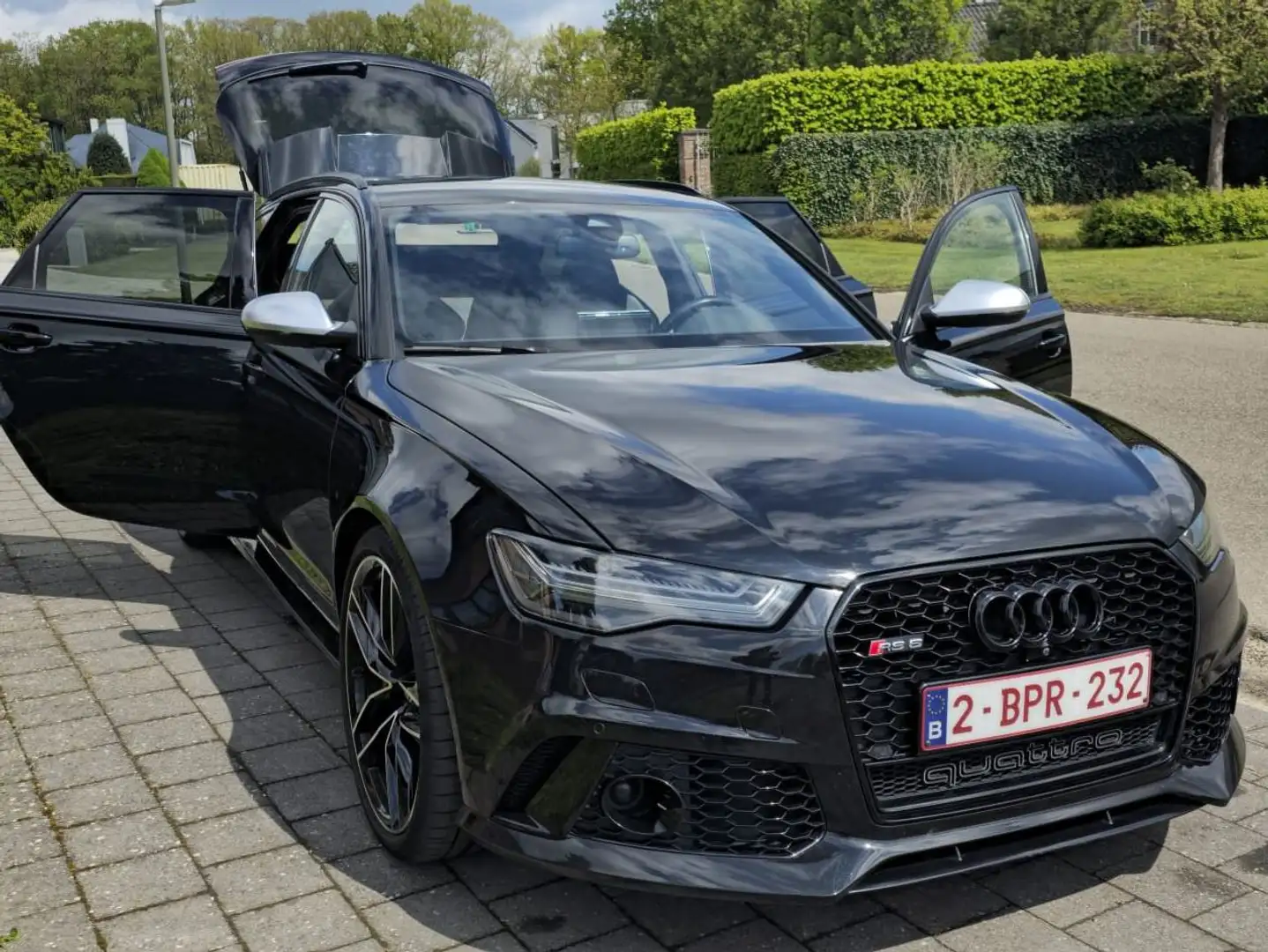 Audi RS6 Avant/Akrapovic/Bose/Lichtevrcht 156€ tax Noir - 2