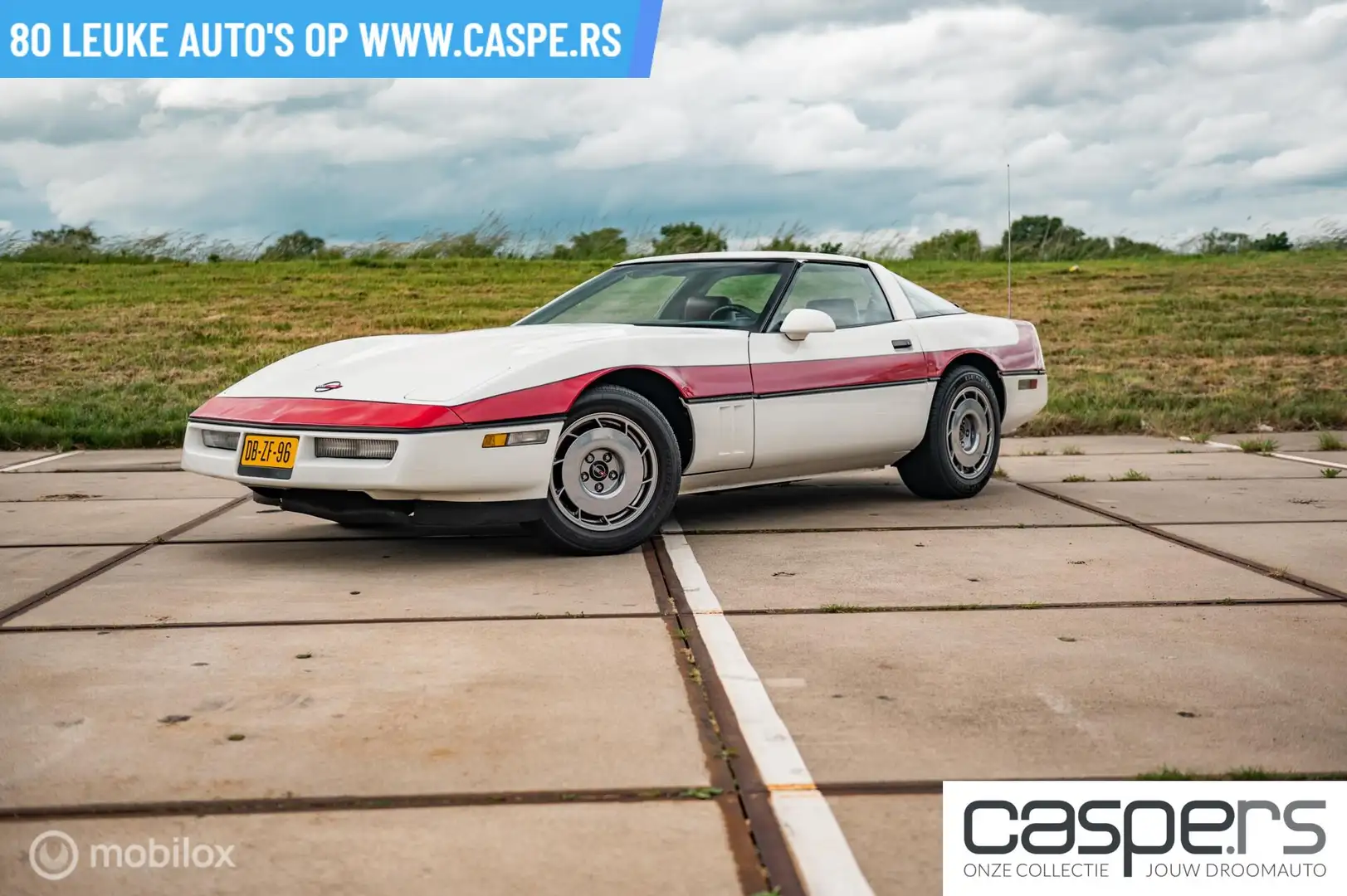 Chevrolet Corvette USA 5.7 Coupé Inj. Blanc - 1