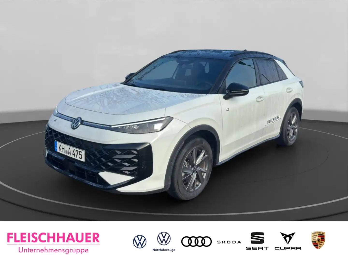 Volkswagen T-Roc 1,5 eTSI 110 kW R-Line  UPE: 47.830,-€ Weiß - 1