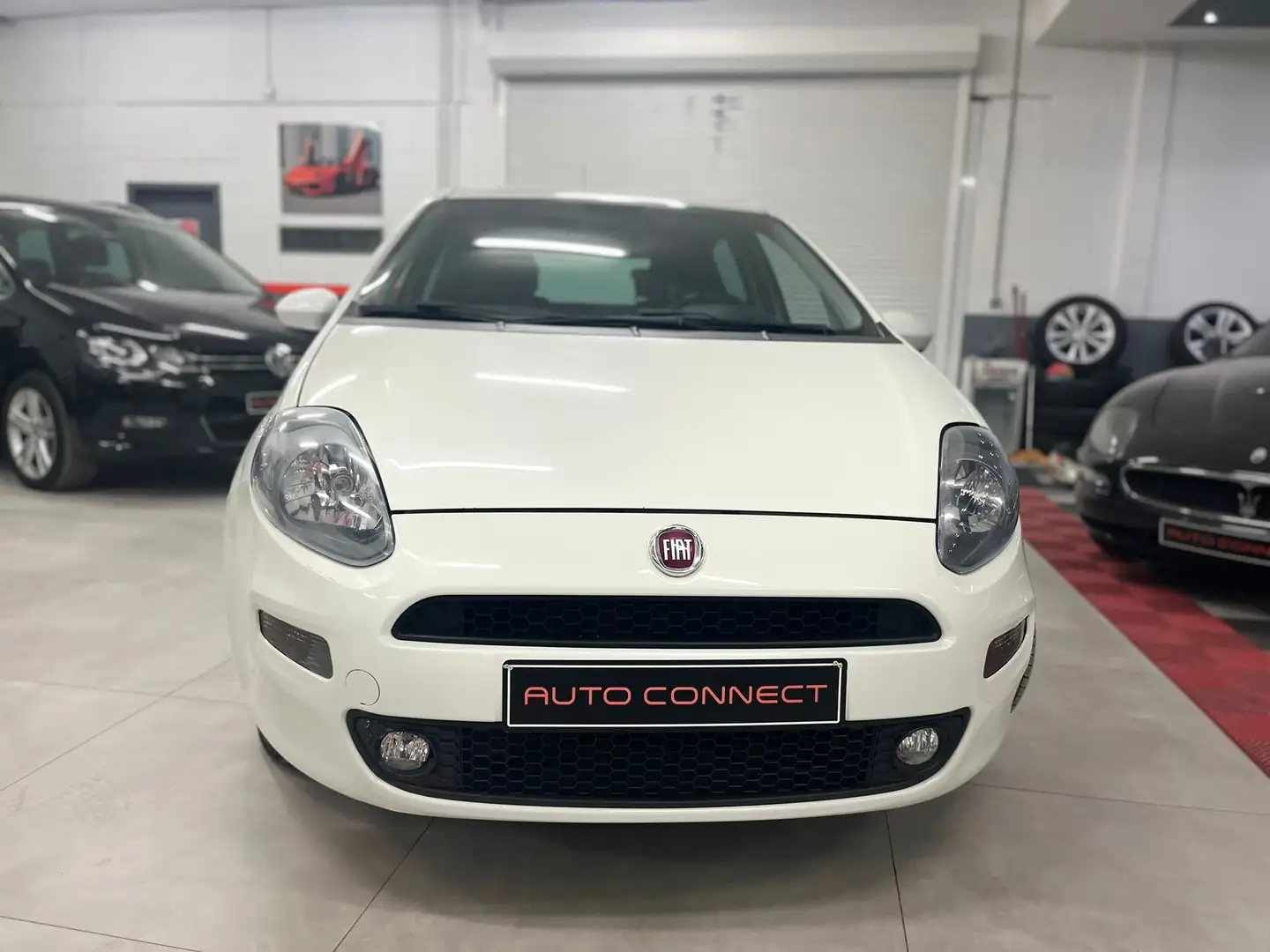 Fiat Grande Punto *5 PORTES*CLIM*NAVI*JANTES*BLANC* Blanc - 2