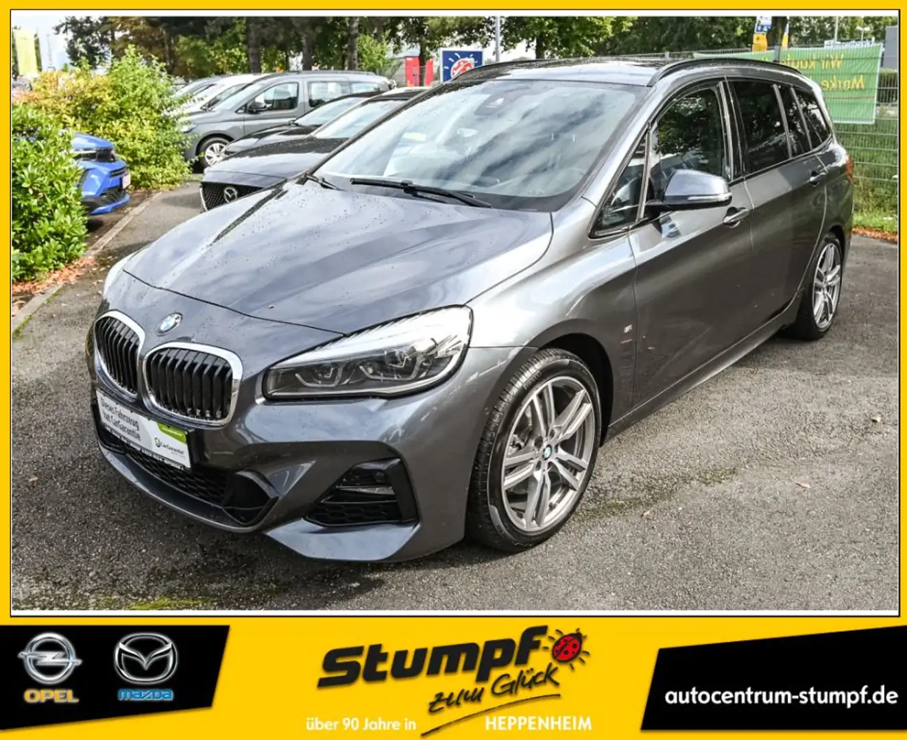 BMW 218 218i Gran Tourer Aut. M Sport Grau - 1