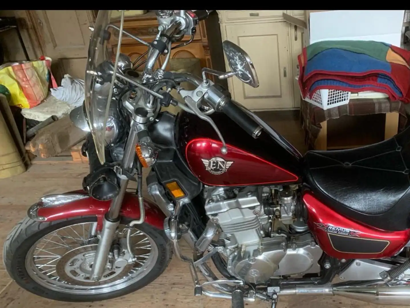 Kawasaki EN 500 A Czerwony - 1