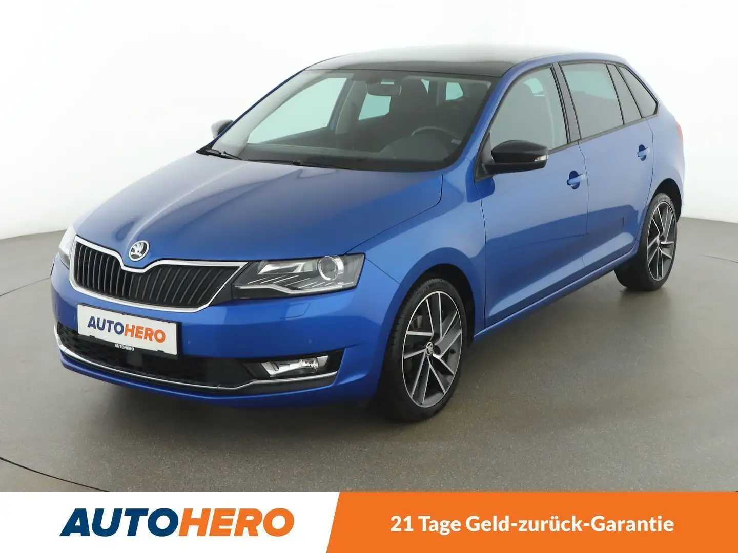 Skoda Rapid/Spaceback 1.0 TSI Sport *TEMPO*CAM*CARPLAY&AUTO* Azul - 1