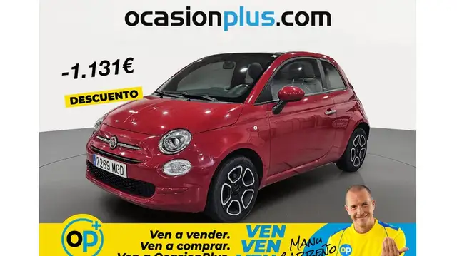 Fiat 500C 1.0 Hybrid Club 52kW