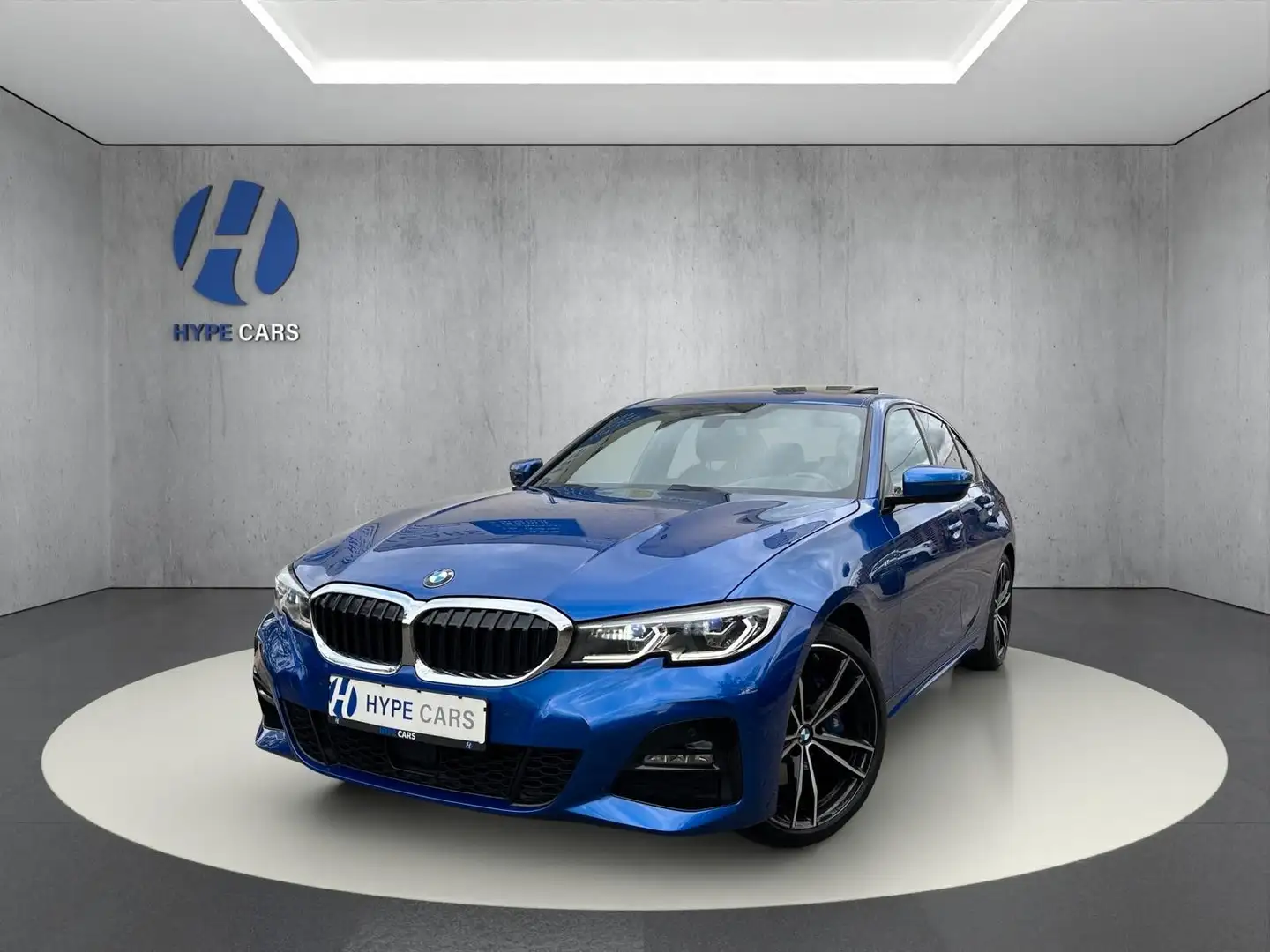 BMW 330 d xDrive M Sport Laser GSD H/K HUD AHK ACC Blau - 1