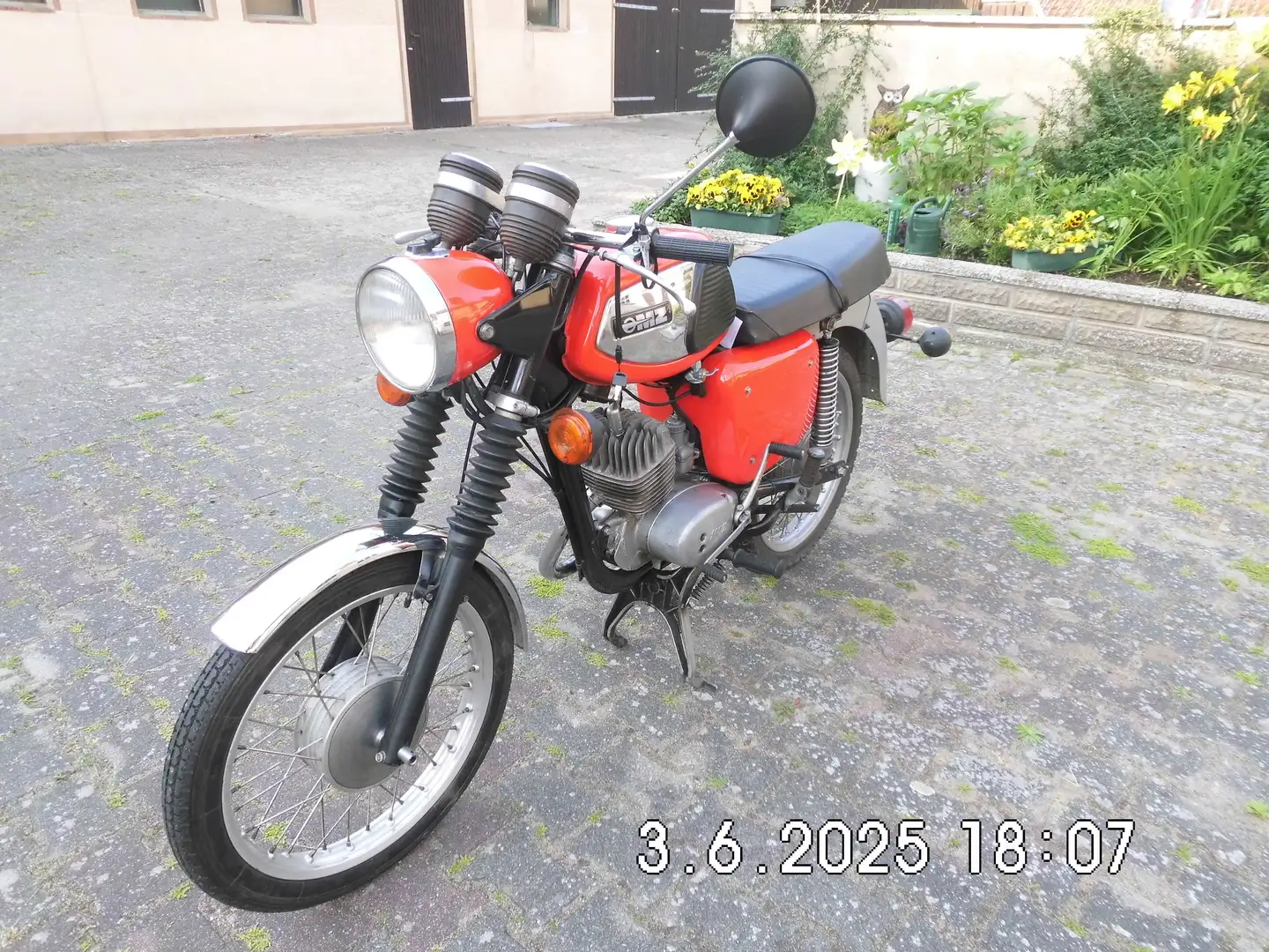 MZ TS 150 Tausche Mz TS150 Original fahrtüchtiger Zustand Rood - 1