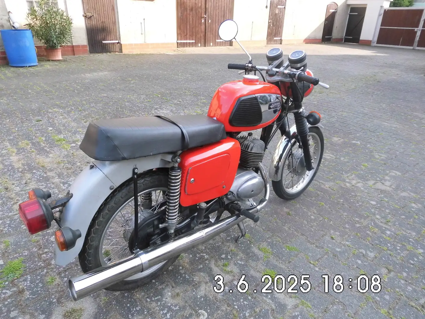 MZ TS 150 Tausche Mz TS150 Original fahrtüchtiger Zustand Rood - 2