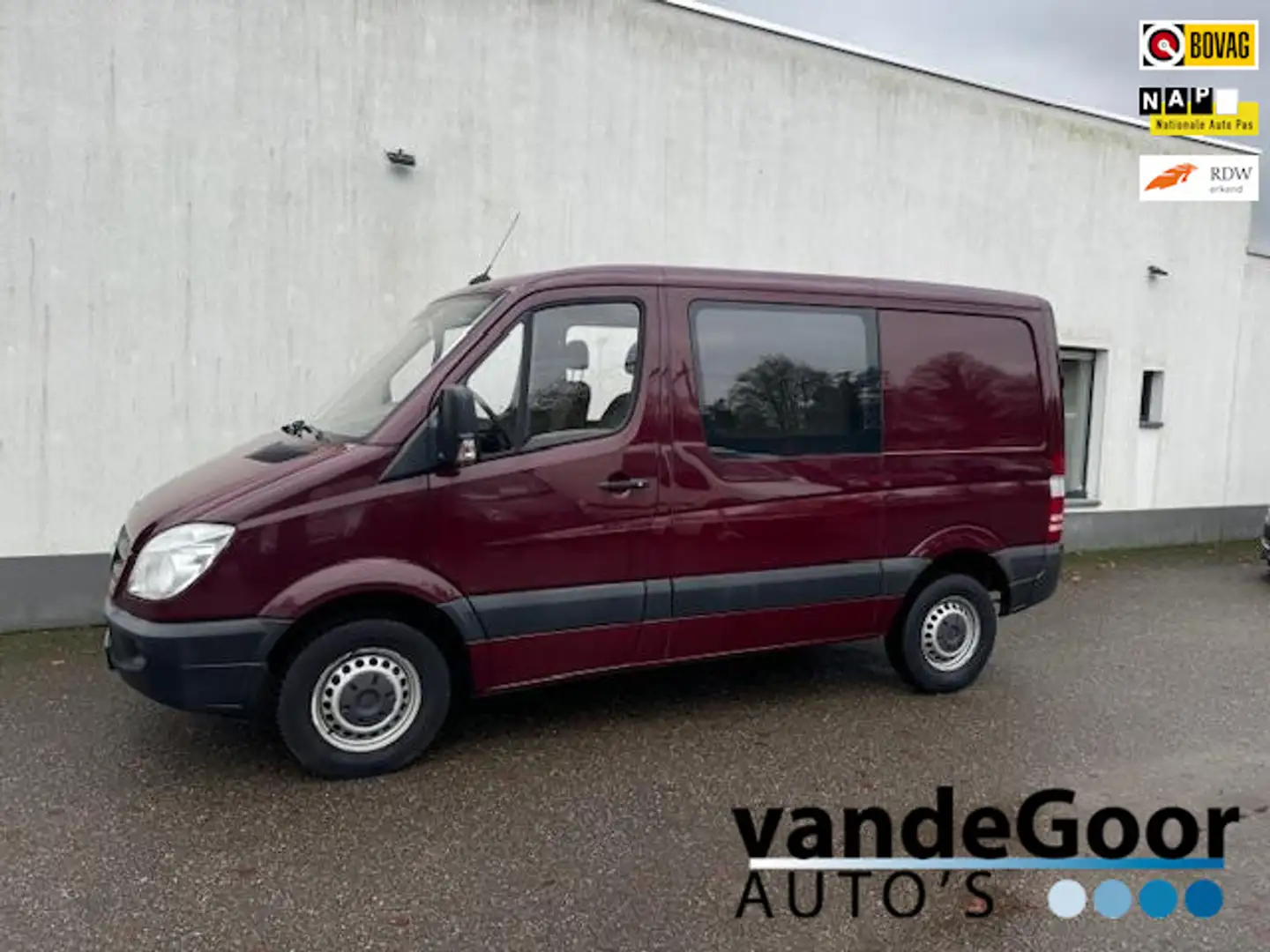 Mercedes-Benz Sprinter 210 2.2 CDI 325 HD, '12, aut., 128000 km in een ke Paars - 1