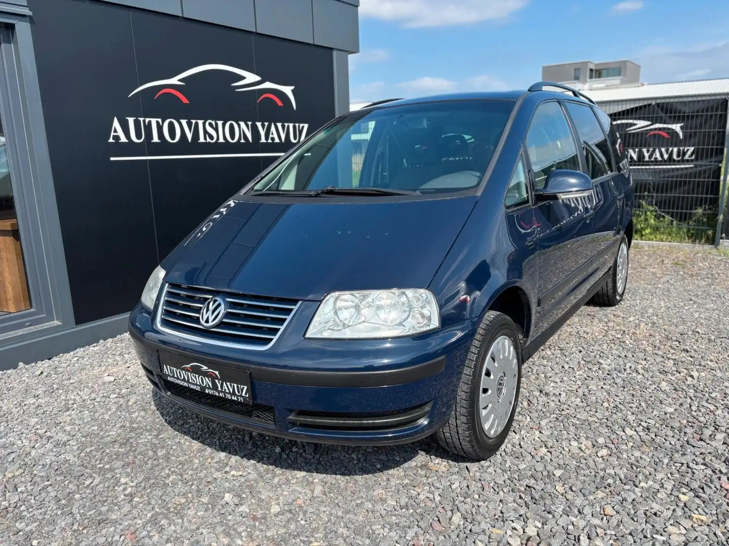 Volkswagen Sharan Trendline/ZAHNRIEMEN NEU/SERVICE/7SITZER/ Bleu - 1
