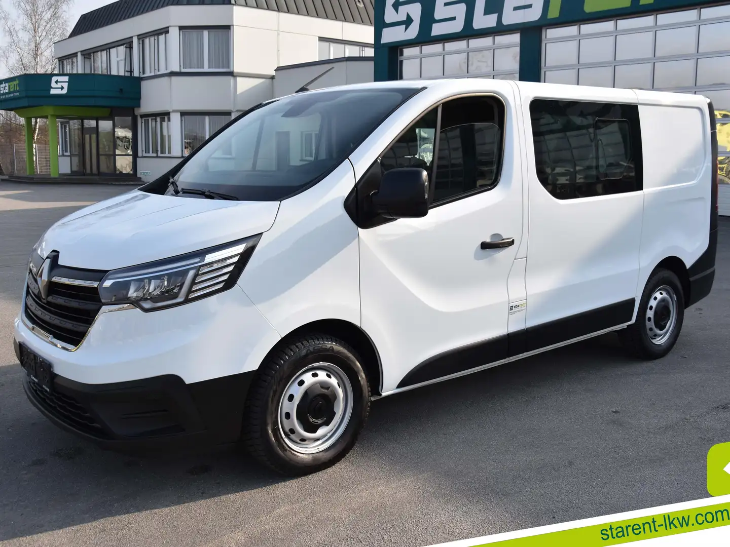 Renault Trafic Doka Klima 6 Sitzer Tempomat LED-Scheinwerfer Weiß - 1