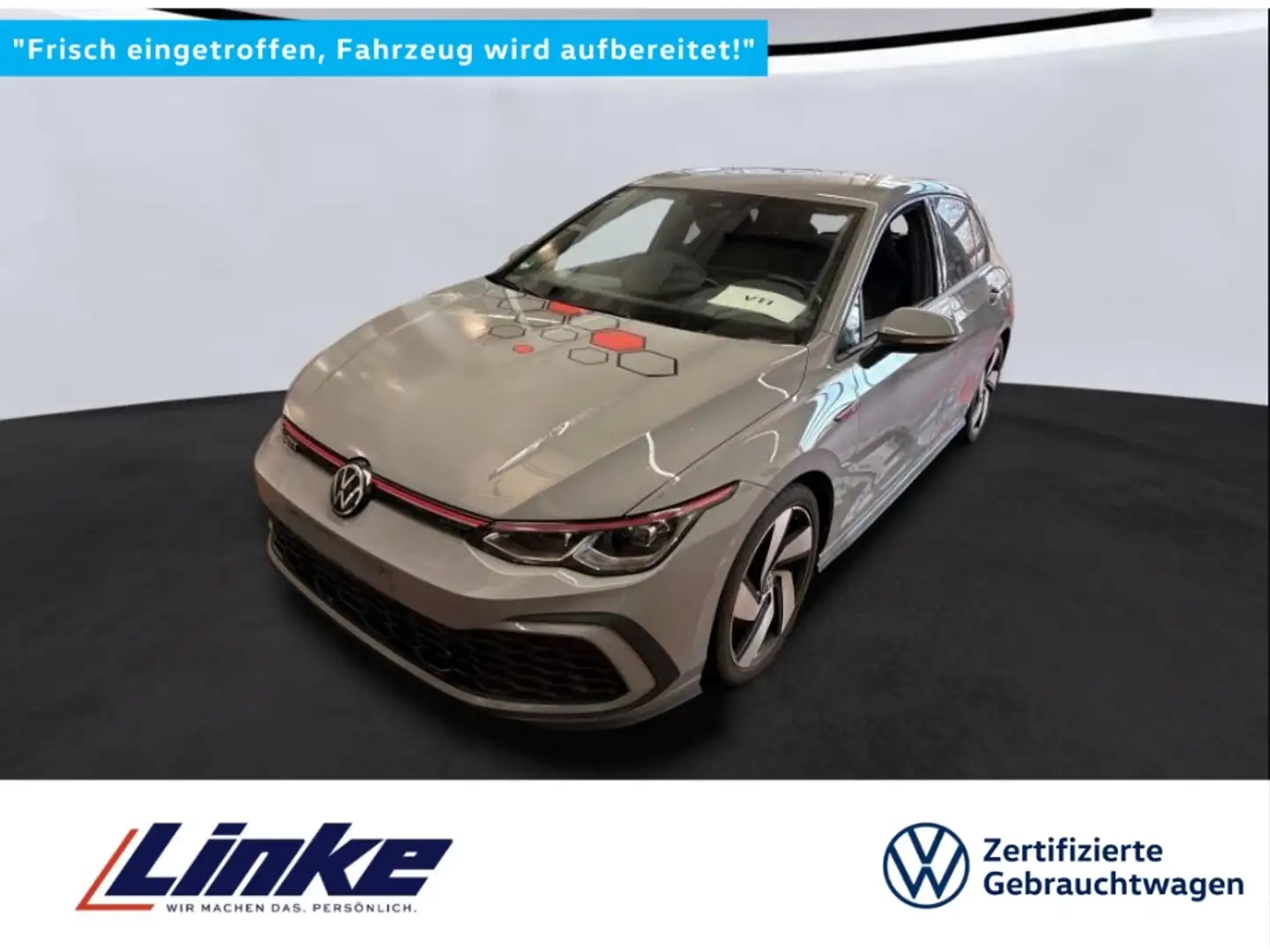 Volkswagen Golf GTI VIII 2.0 TSI Keyless/Kamera/Navi/Matrix/App-Connec Grau - 1