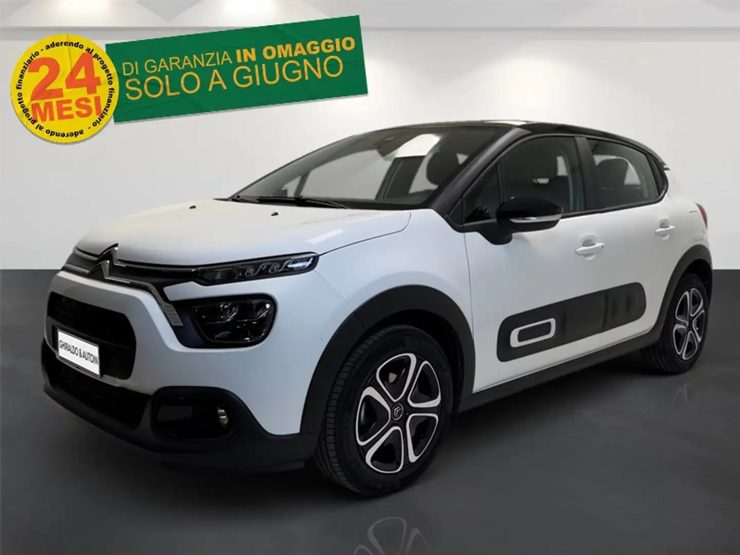 Citroen C3 III 2017 1.2 puretech Plus s&s 83cv neopatentati Bianco - 1