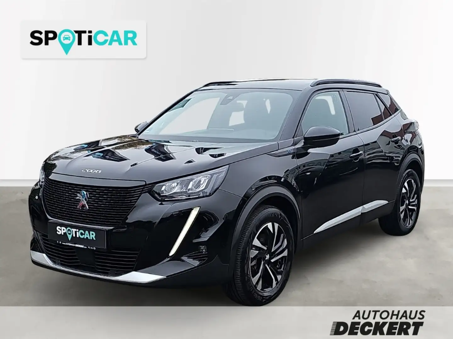 Peugeot 2008 Allure Pack Elektro Navi LED Apple CarPlay Android Schwarz - 1