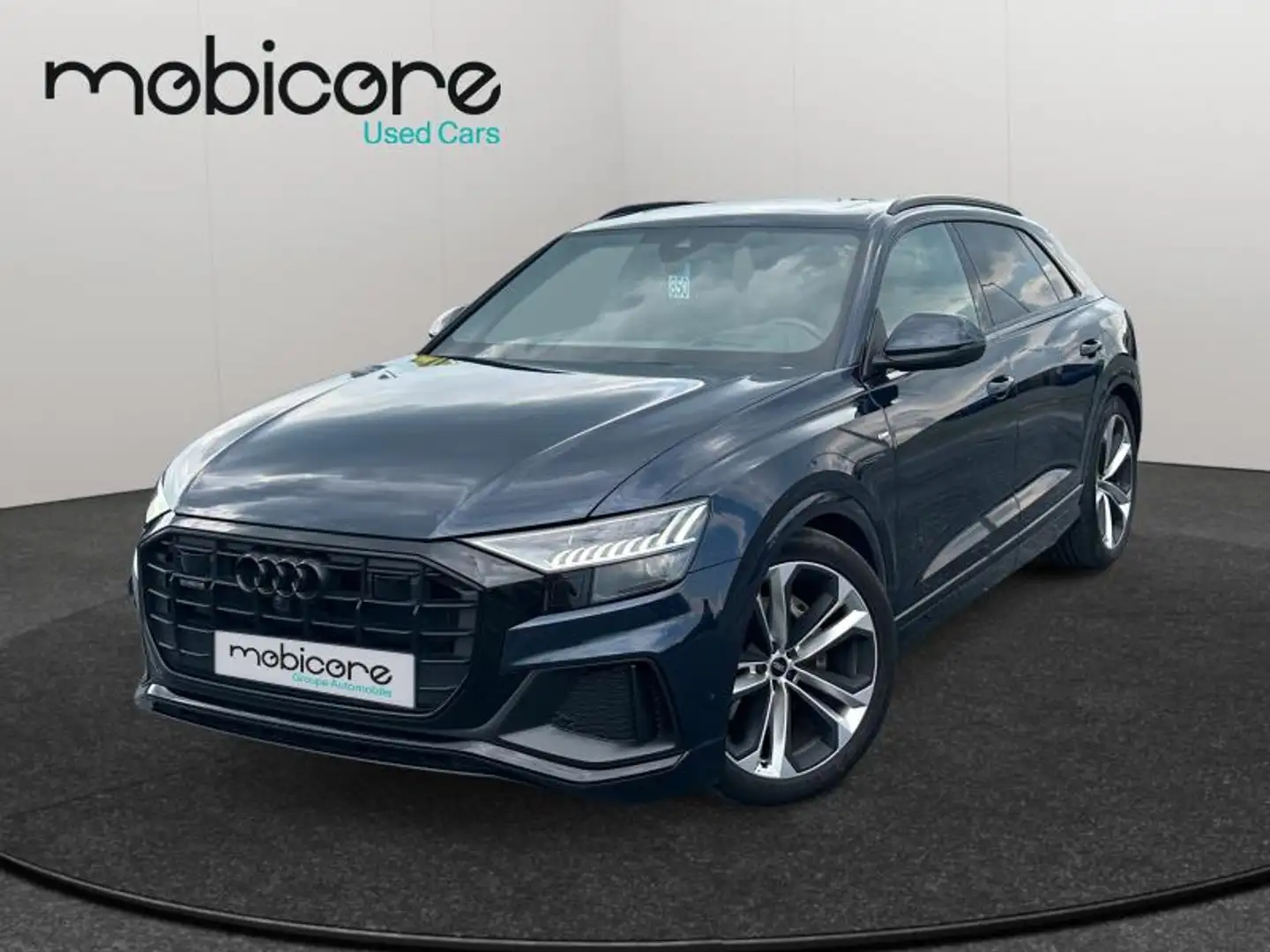 Audi Q8 S LINE 50 TDI QUATTRO Bleu - 1