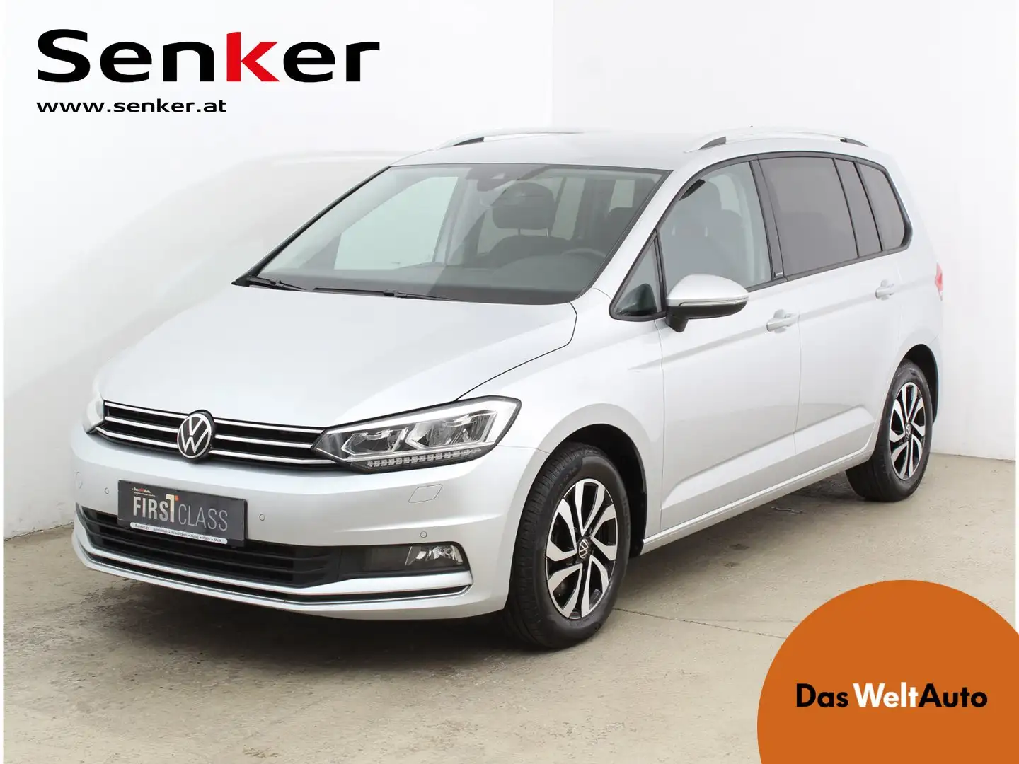 Volkswagen Touran Comfortline TDI DSG Argent - 1