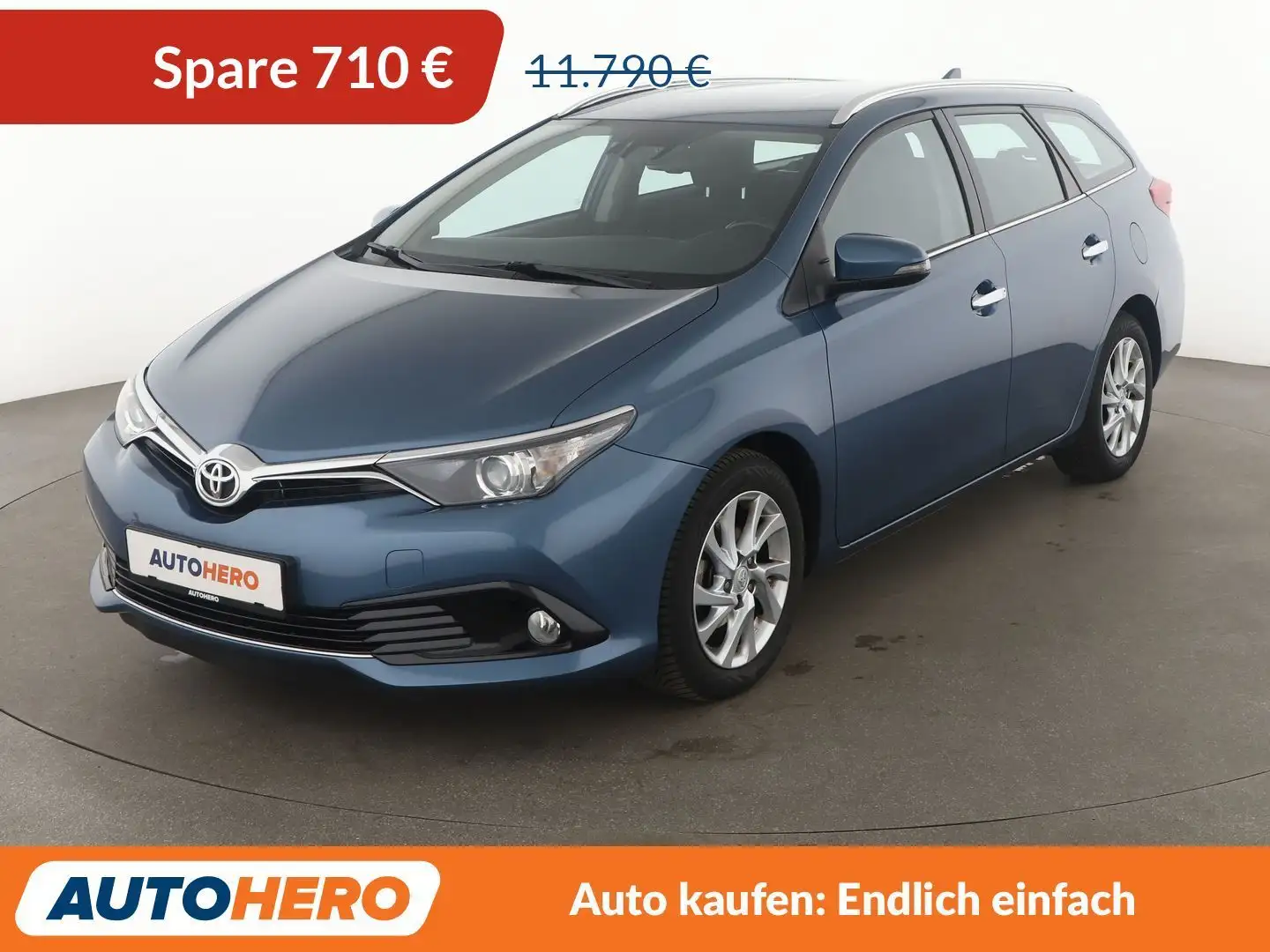 Toyota Auris 1.6 D-4D Comfort*CAM*NAVI*TEMPO*SHZ*ALU* Blau - 1