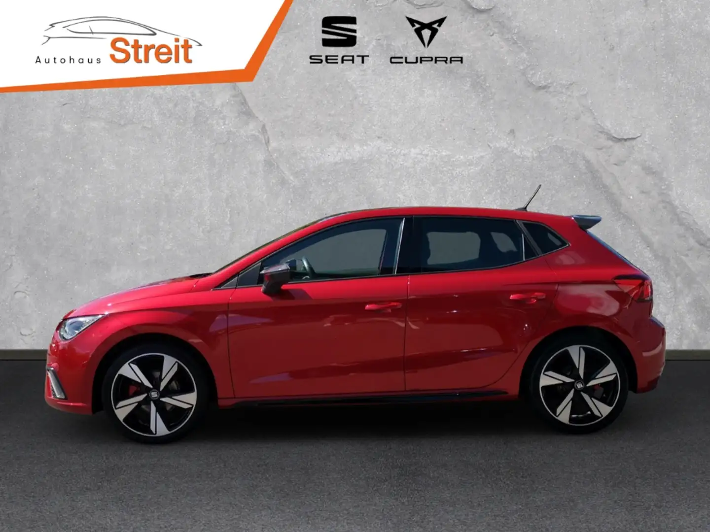 SEAT Ibiza Carbon Edition 1.5 TSI 150PS 7G-DSG - PANO, BEATS, Rot - 2
