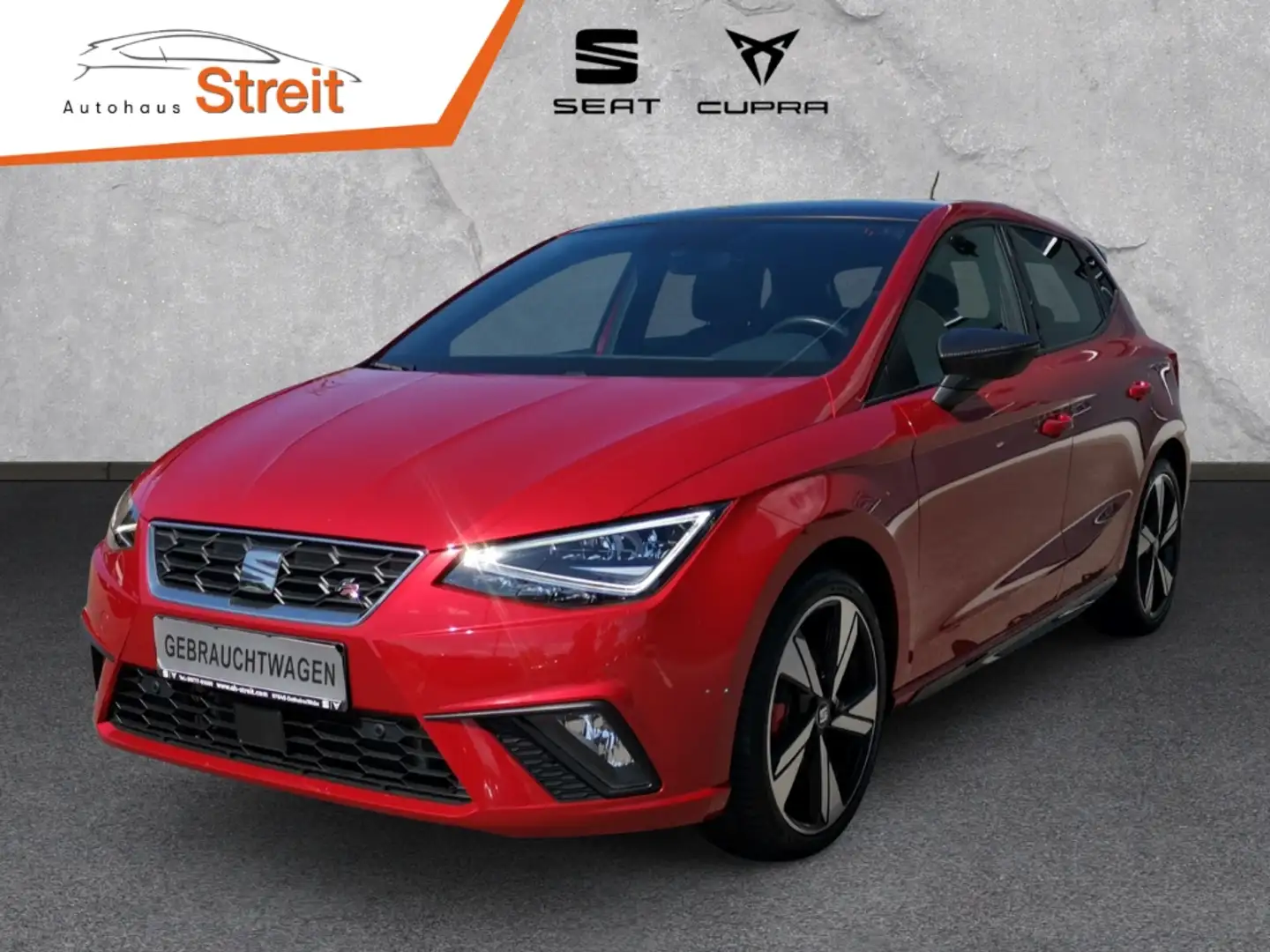SEAT Ibiza Carbon Edition 1.5 TSI 150PS 7G-DSG - PANO, BEATS, Rot - 1