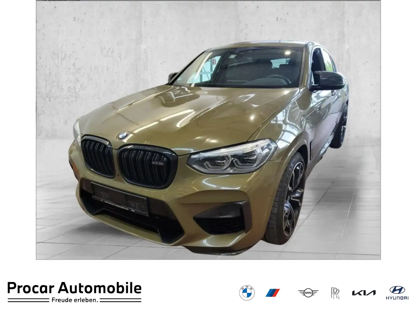 BMW X4 M M Sport HUD PANO NAVI LED Sound Syst. DAB Noir - 1