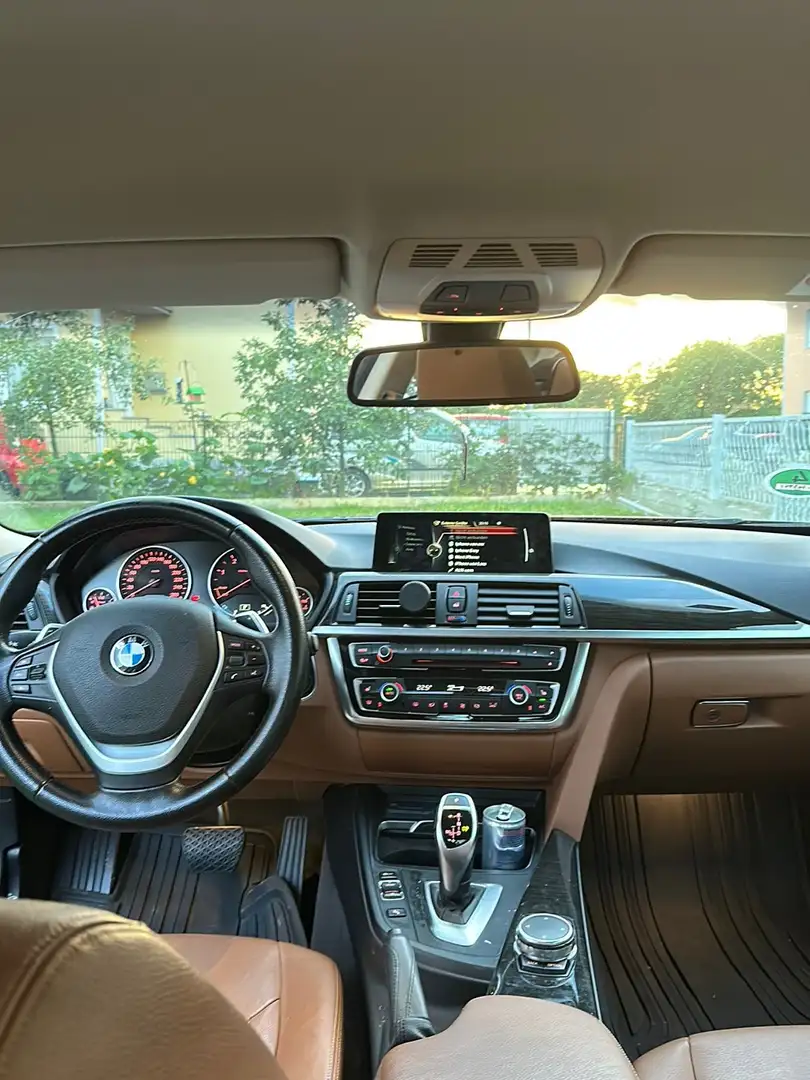 BMW 420 420d Coupe Luxury Line Aut. Blau - 2