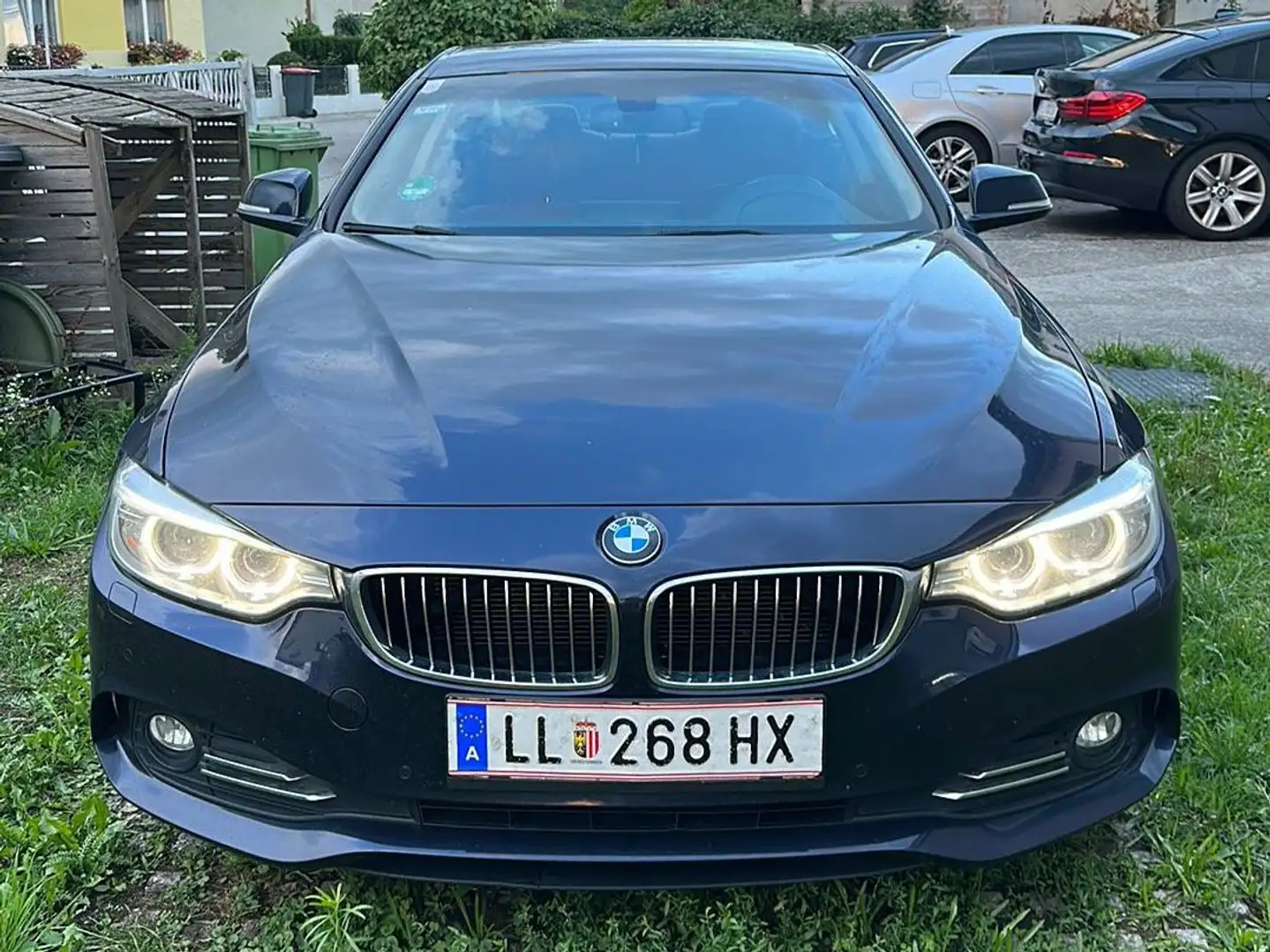 BMW 420 420d Coupe Luxury Line Aut. Blau - 1