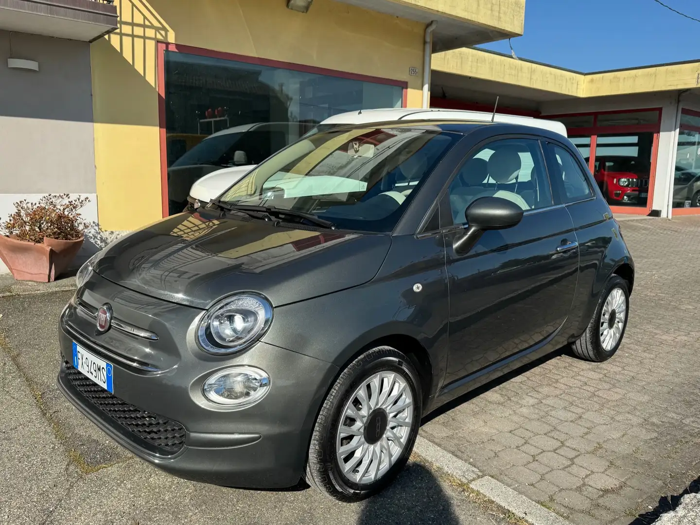 Fiat 500 1.2 Lounge 69cv Grigio - 1