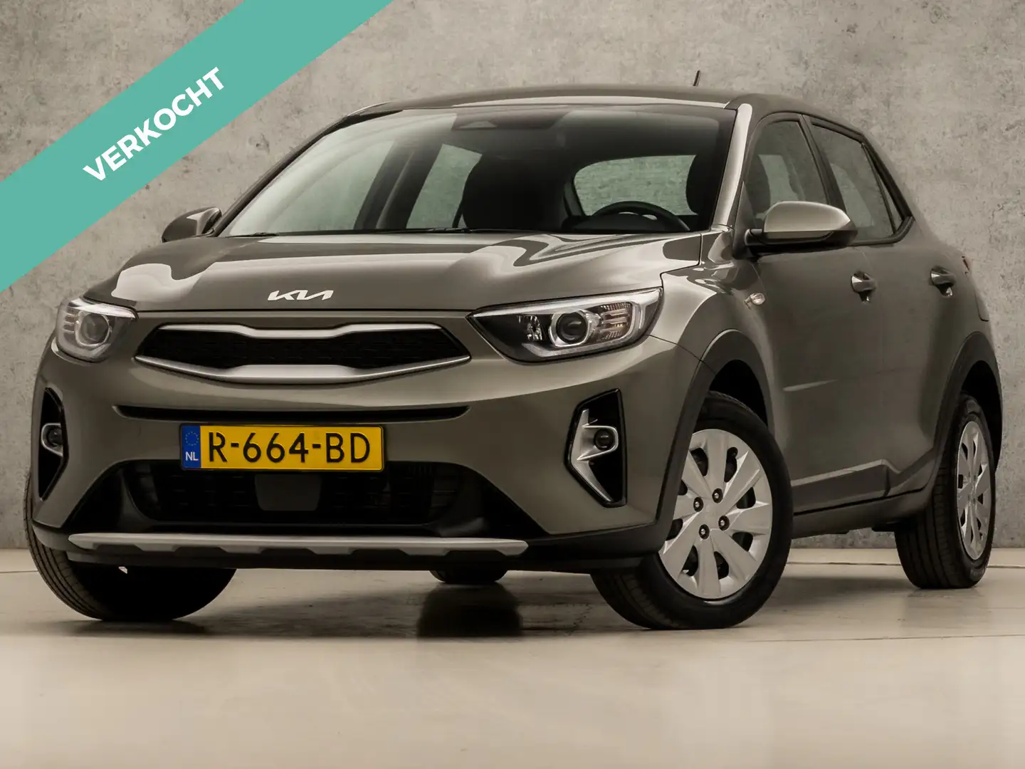 Kia Stonic 1.0 T-GDi MHEV ComfortLine (APPLE CARPLAY, GROOT N Vert - 1