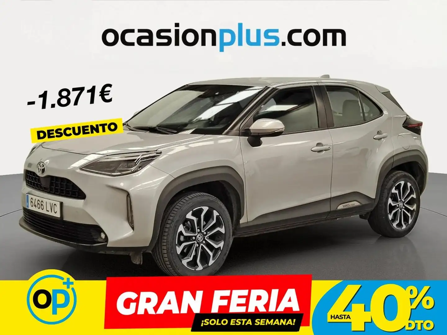 Toyota Yaris Cross 120H Active Tech Gris - 1