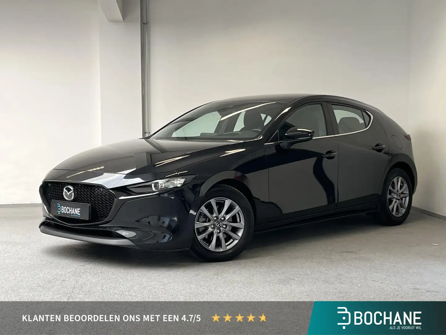 Mazda 3 2.0 e-SkyActiv-X M Hybrid 180 Comfort Bose Zwart - 1